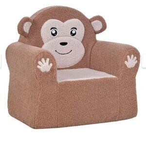 Little Loungers Kids Plush Chair - Monkey